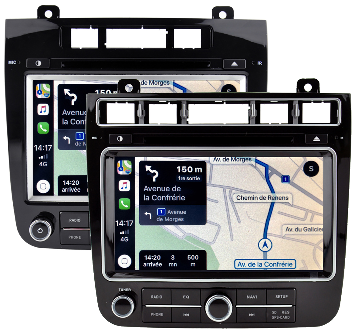 Autoradio Tactile GPS Android Et Apple Carplay Volkswagen Touareg