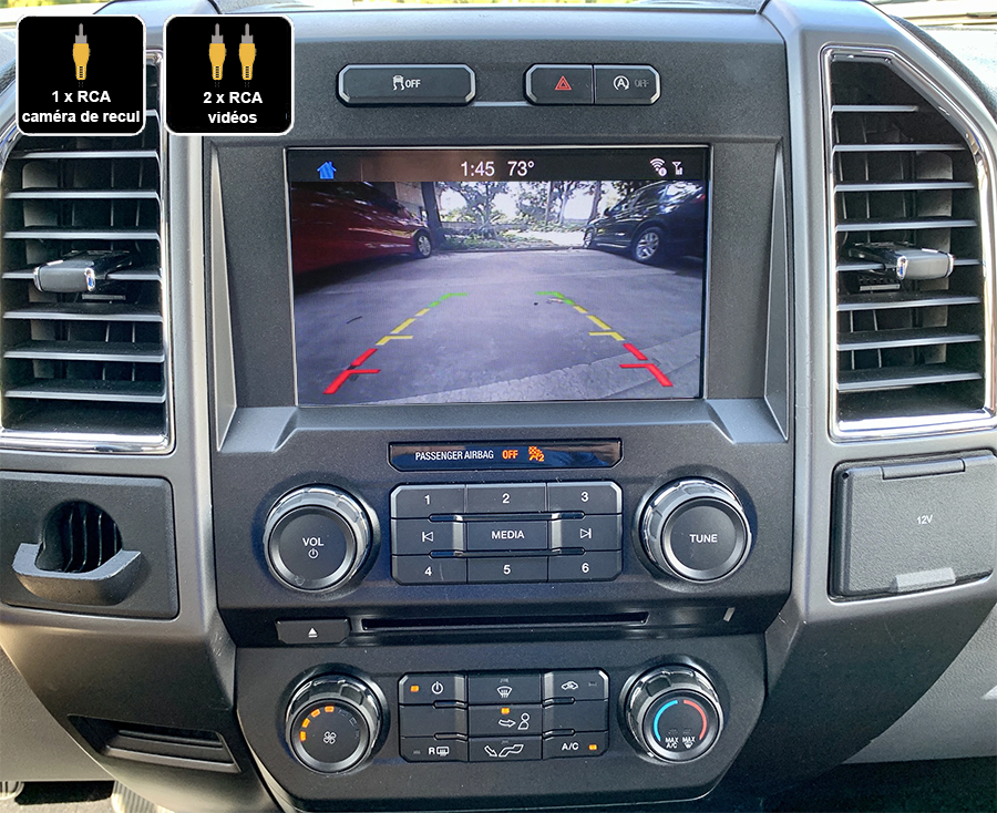 Interface Multim Dia Vid O Pour Cam Ra De Recul Ford F