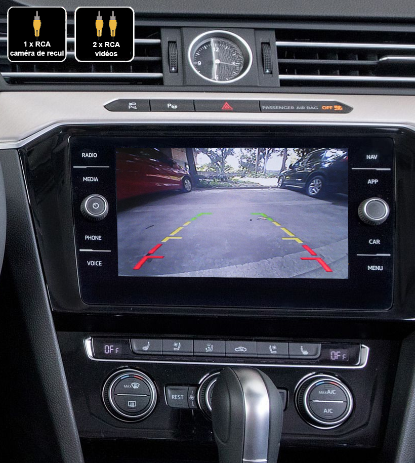 Interface Multimédia vidéo pour caméra Volkswagen Arteon