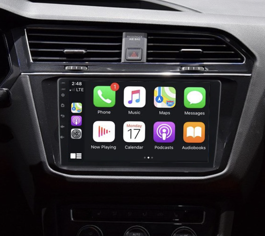 Autoradio Tactile Gps Android Carplay Sans Fil Volkswagen Tiguan