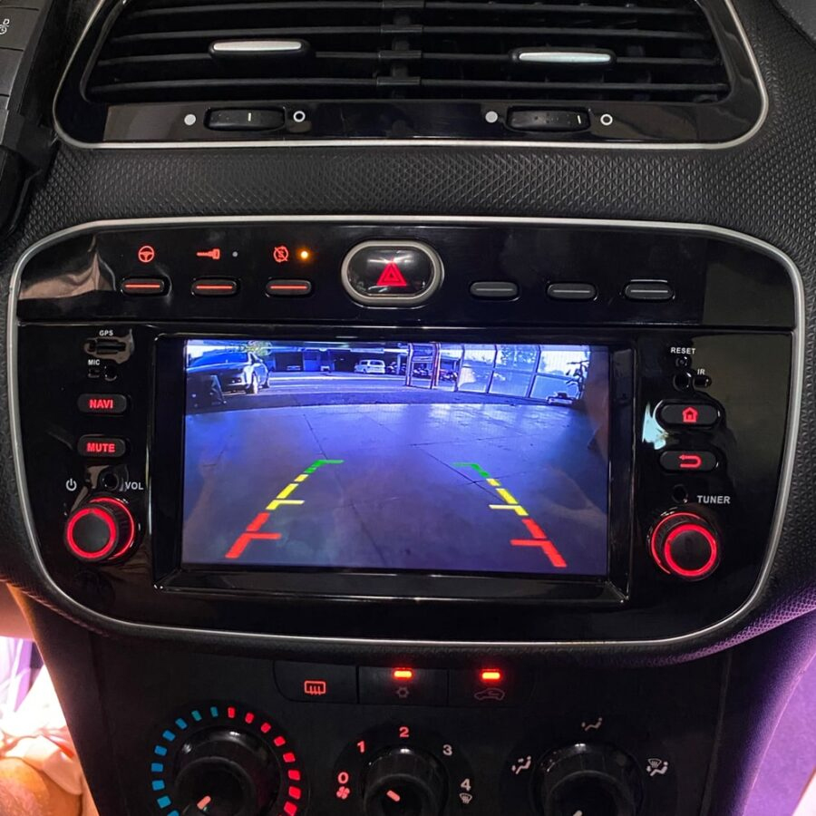 Autoradio Tactile GPS Et Apple Carplay Sans Fil Fiat Punto Evo