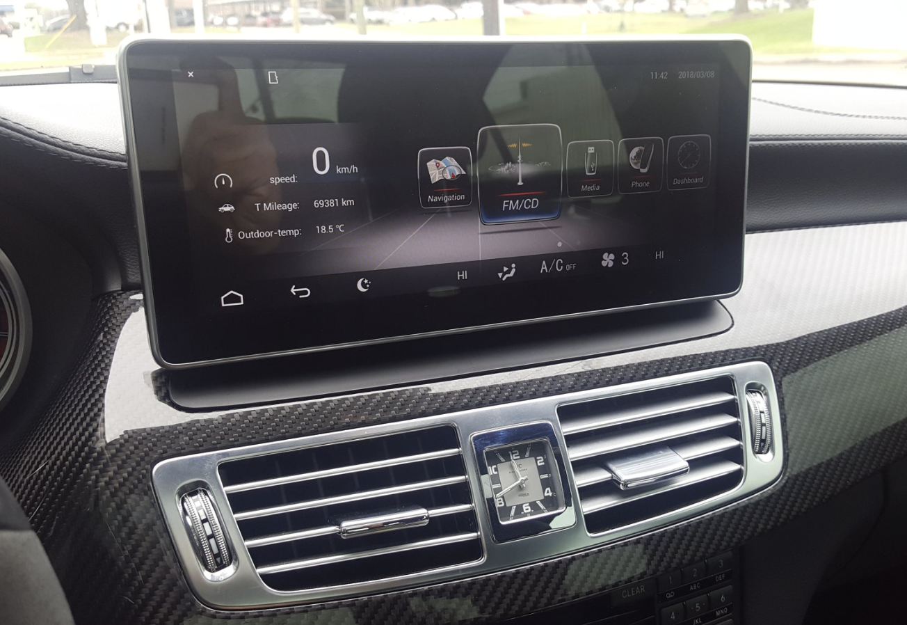 Mercedes CLS Système Android 13 CarPlay Intégré