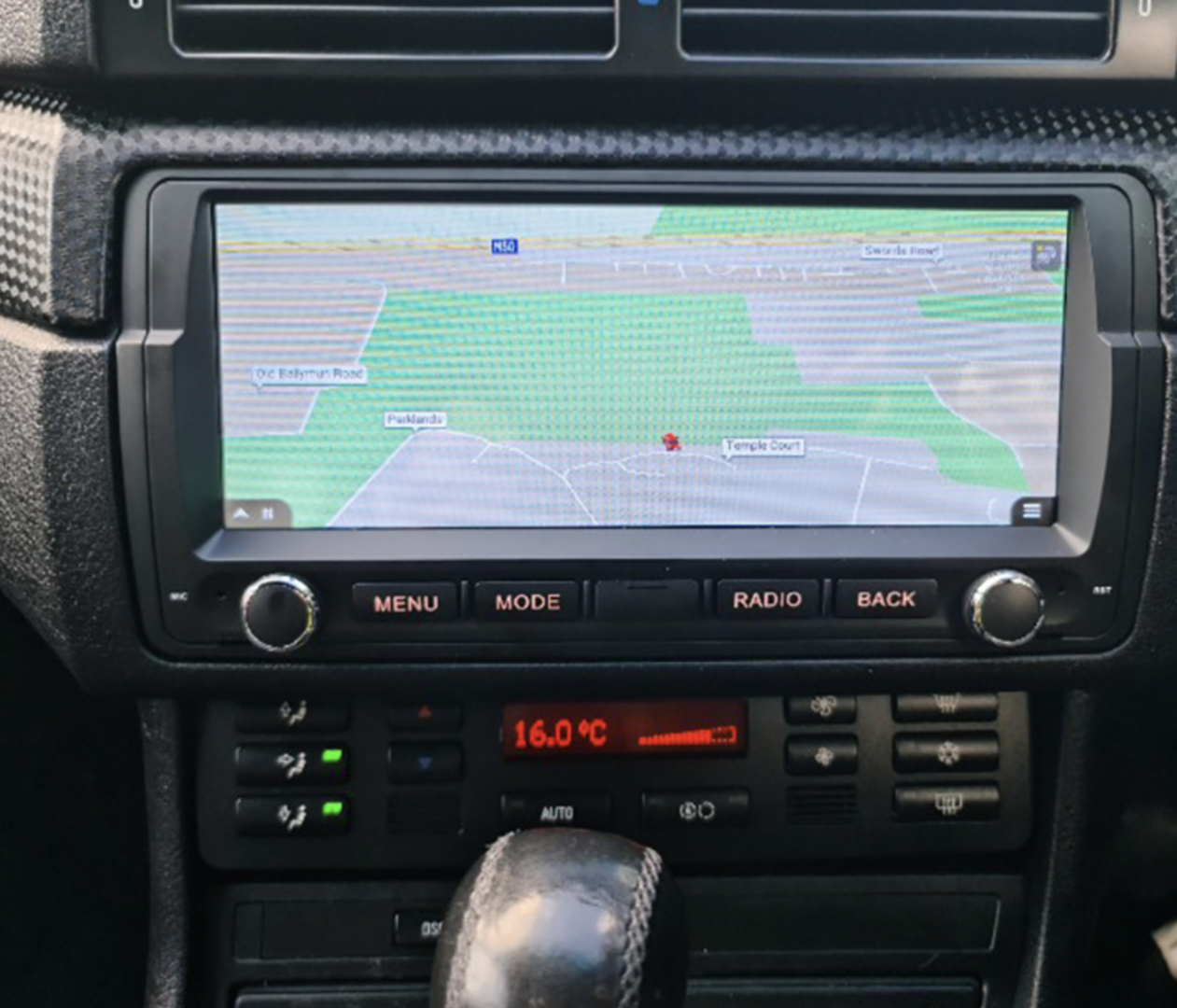 Autoradio Tactile GPS Et Apple Carplay Sans Fil BMW Serie 3 E46