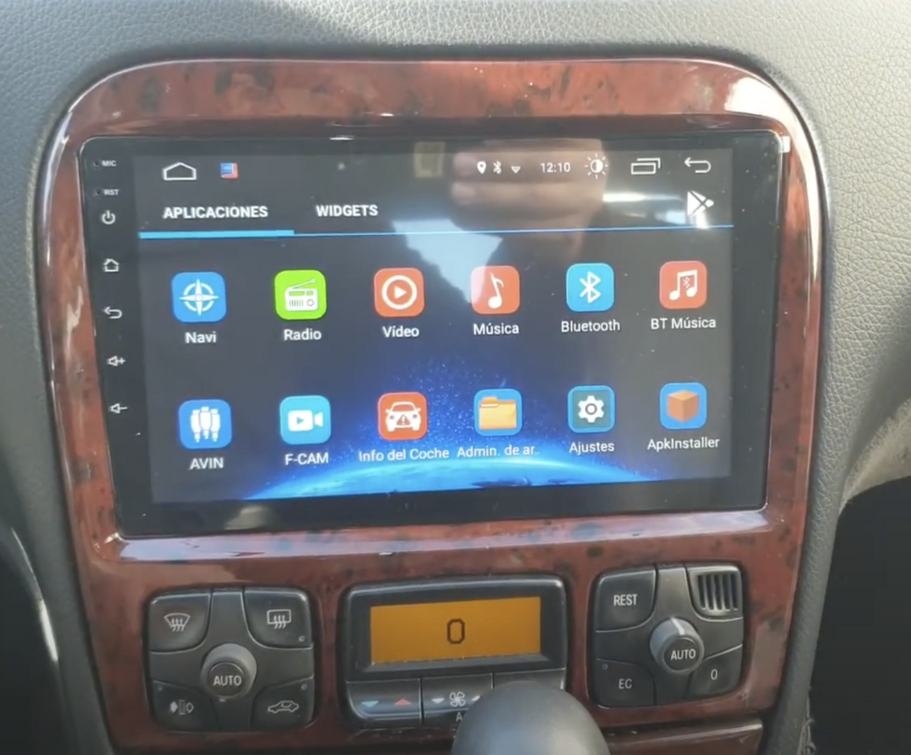 Autoradio Tactile GPS Android Carplay Sans Fil Mercedes Classe S