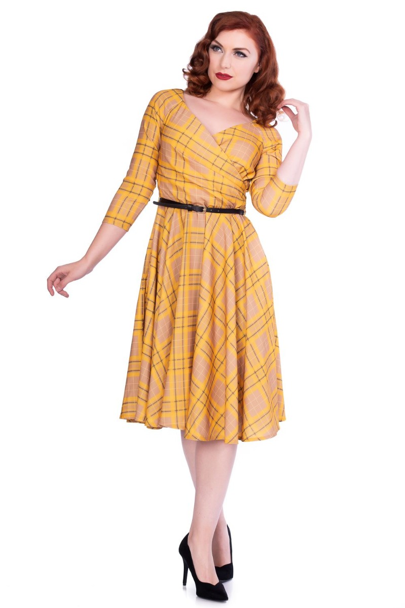 Robe Rockabilly Retro Pin Up S S Swing Kacee V Tements Robe