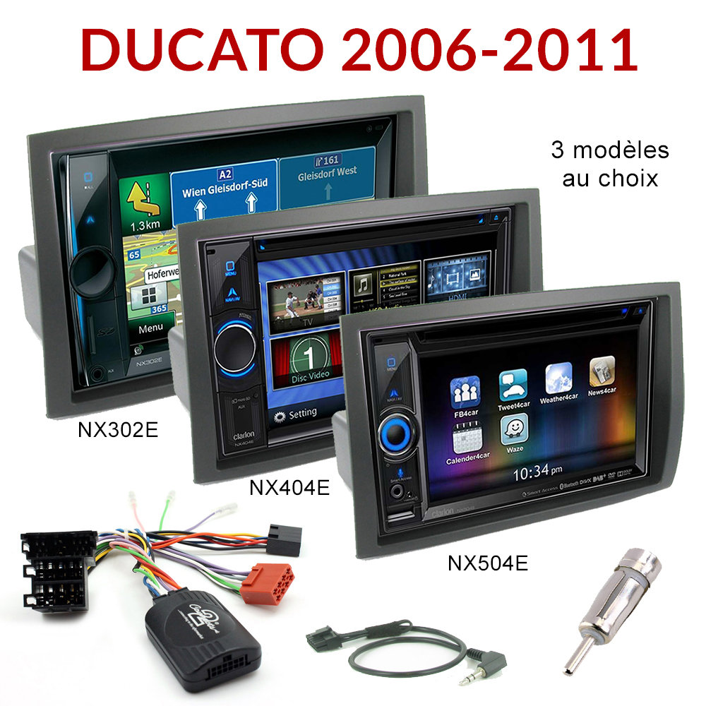 Branchement autoradio ducato