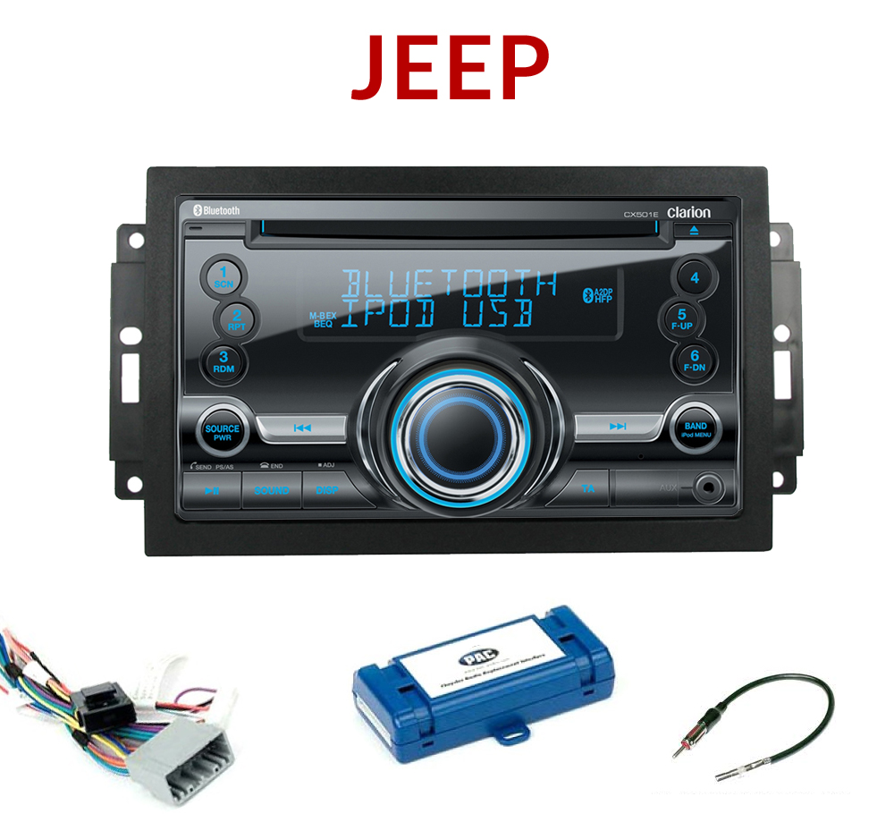 Cablage autoradio jeep