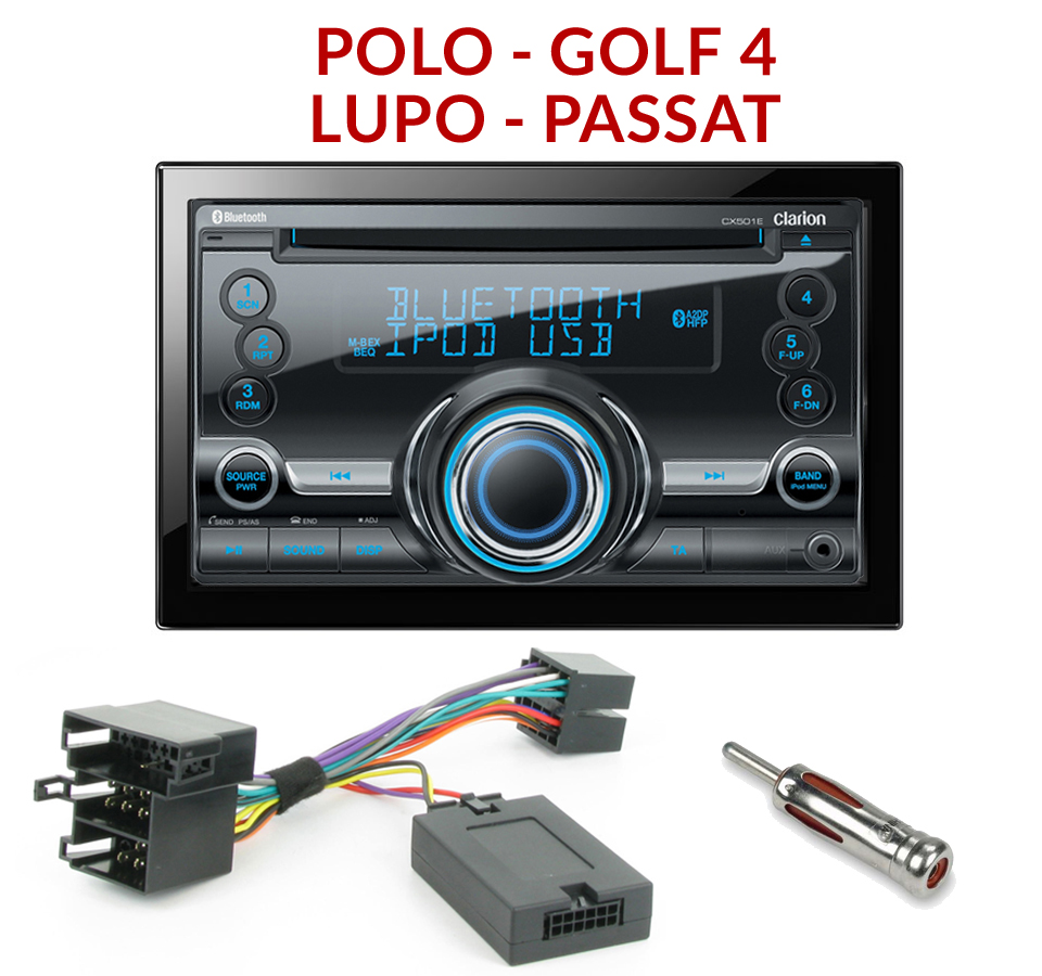 Branchement autoradio lupo