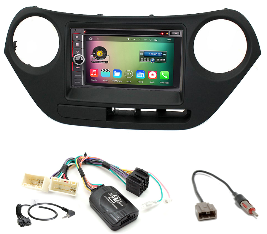 Acheter Votre Poste Android Wifi Bluetooth GPS Hyundai I10 Autoradios