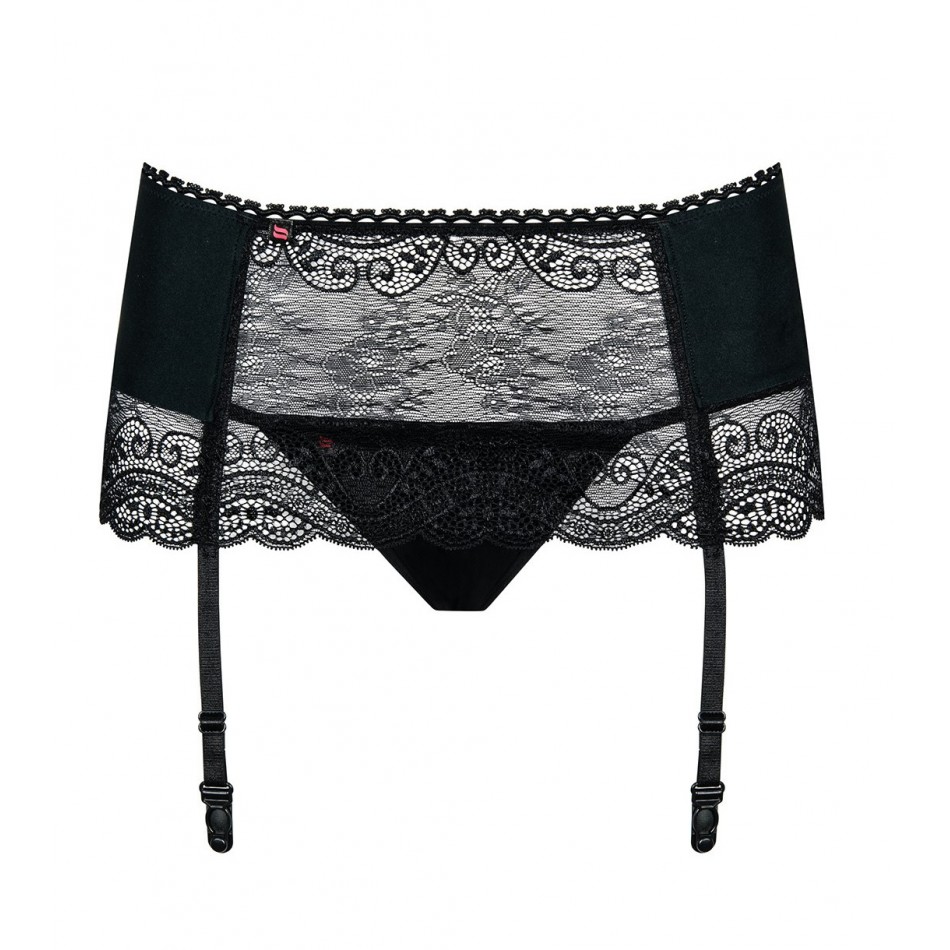 Porte Jarretelles Et String Miamor Lingerie Femme Dessous Ensemble