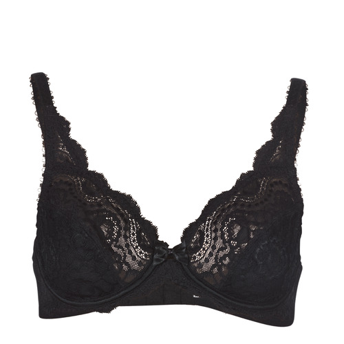 Soutien Gorge Emboitant PLAYTEX FLOWER ELEGANCE Noir Femme Sous Vetements La Mode Pour Tous