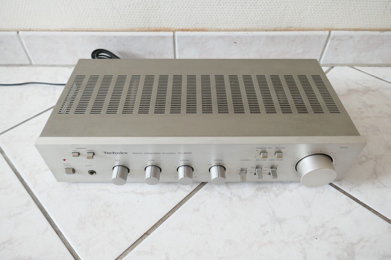 AMPLIFICATEUR TECHNICS STEREO INTEGRATED AMPLIFIER SU 8022 VINTAGE