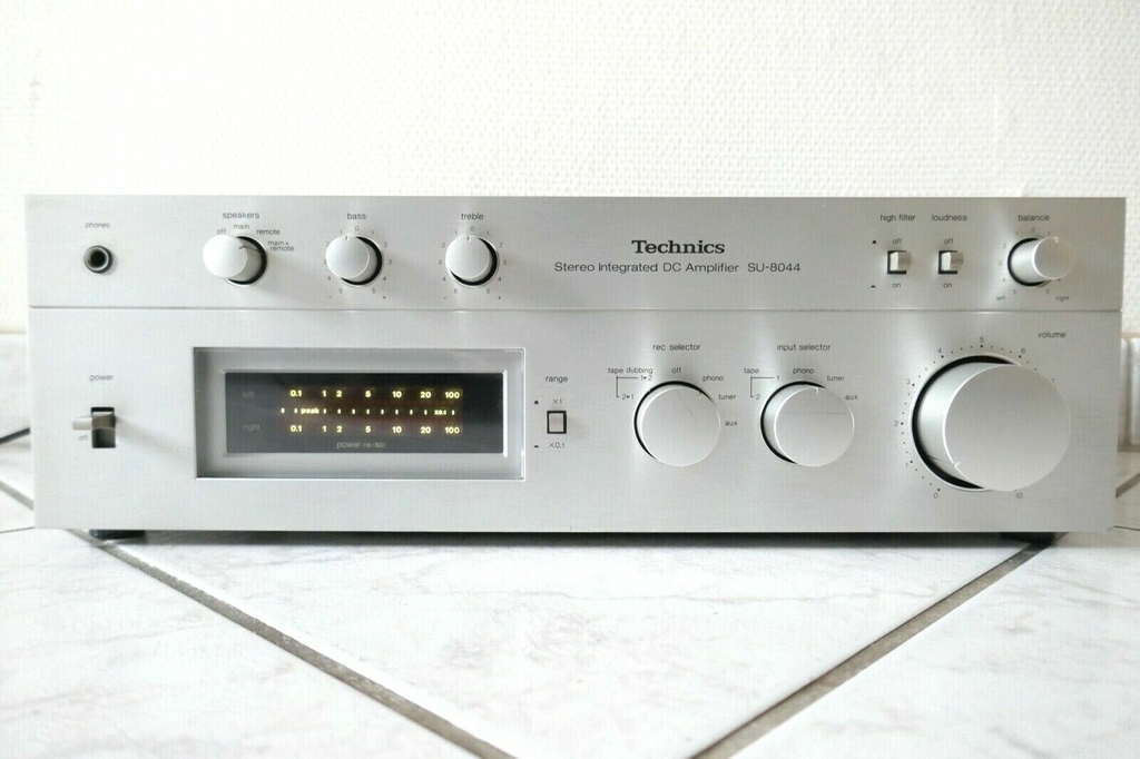 Amplificateur Technics Stereo Integrated Dc Amplifier Su Vintage