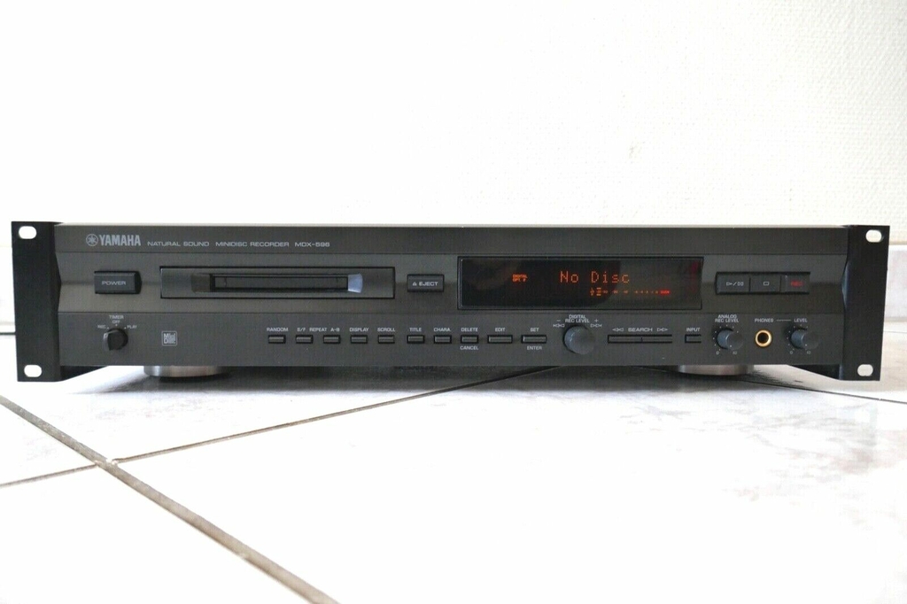 Lecteur Yamaha Natural Sound Minidisc Recorder Mdx Vintage Hifi