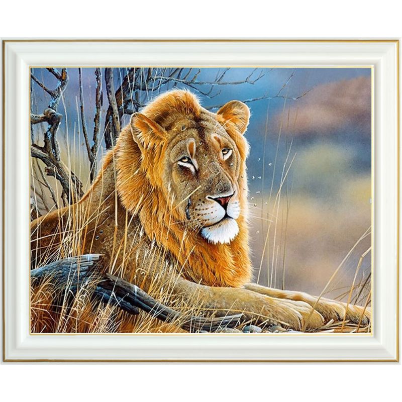 Diamond Painting Sagesse De Lion X Cm Lartera