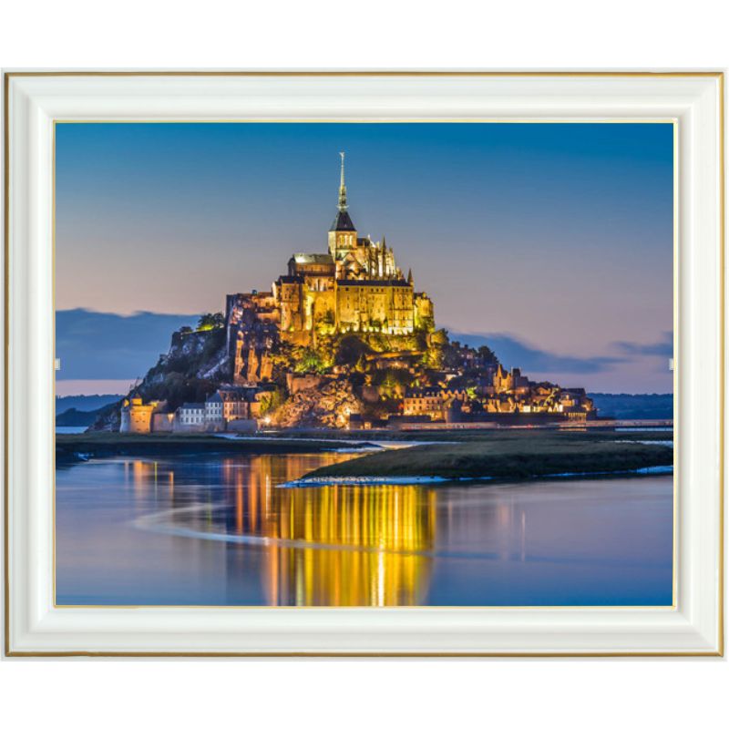 Diamond Painting Mont Saint Michel 40 X 50 Cm Lartera