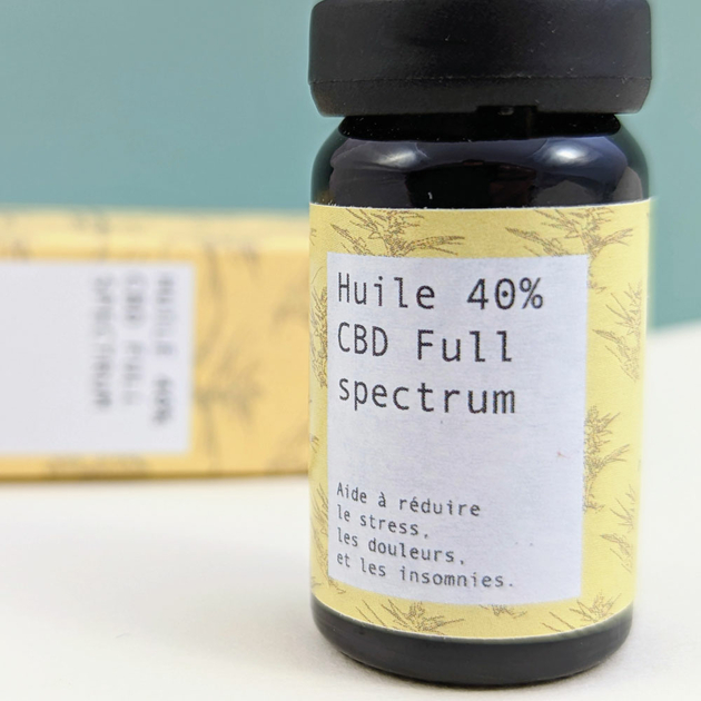 Huile Cbd Full Spectrum Haut De Gamme Fabriqu E En France