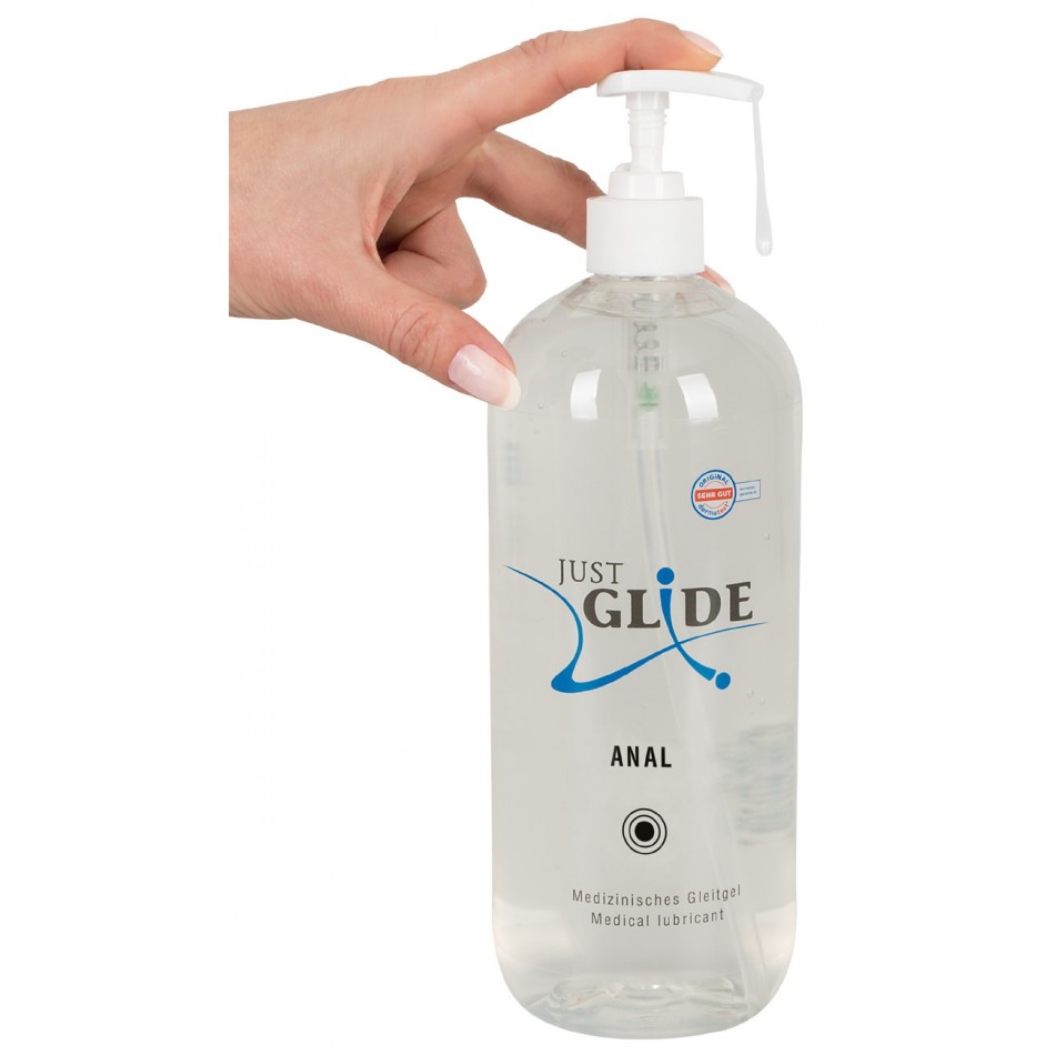 Lubrifiant Anal Just Glide 1 Litre Gel et lubrifiant Gel spécial