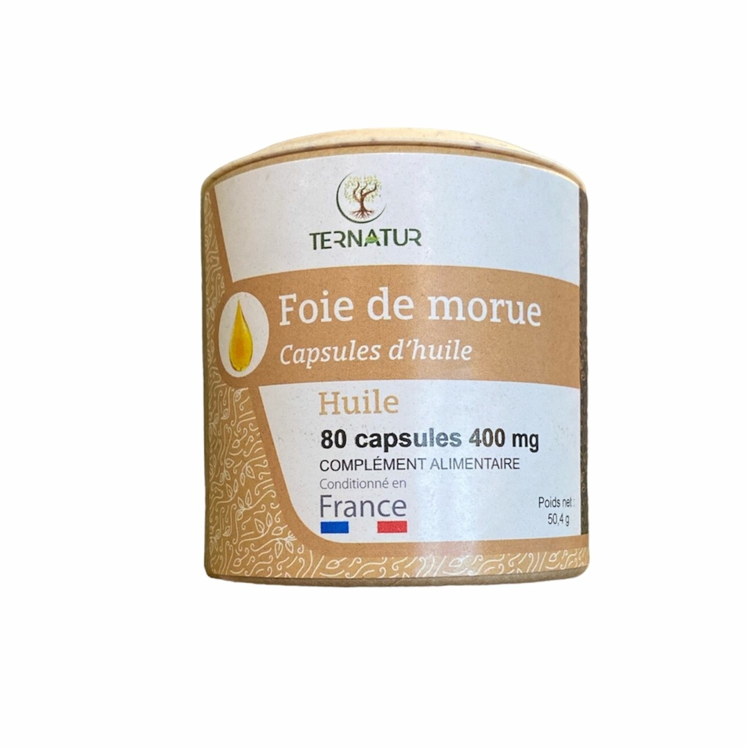 Huile De Foie De Morue Capsules Mg G Lules Ternatur