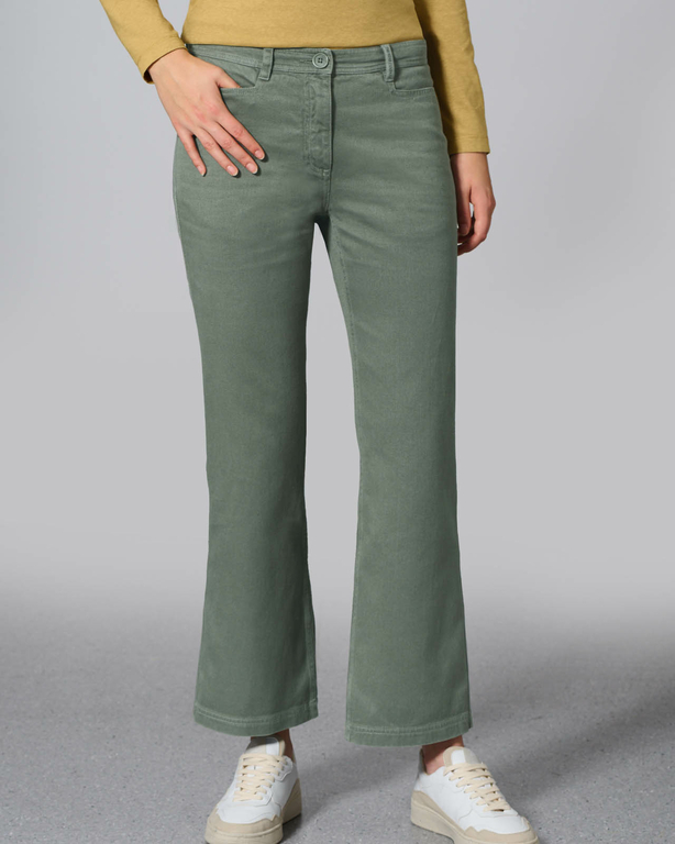 Pantalon évasé 594 chanvre et coton bio Boutique Femme ECOLINE