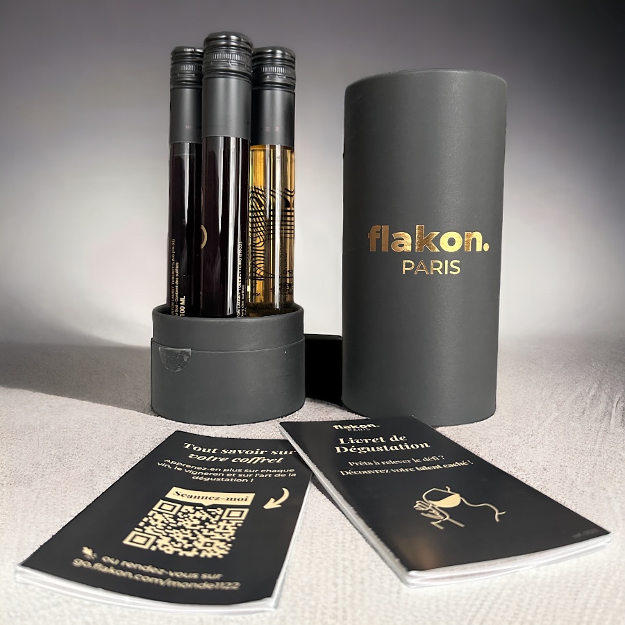 Les Grands Vins Du Monde Nos Coffrets Flacons De Ml Flakon