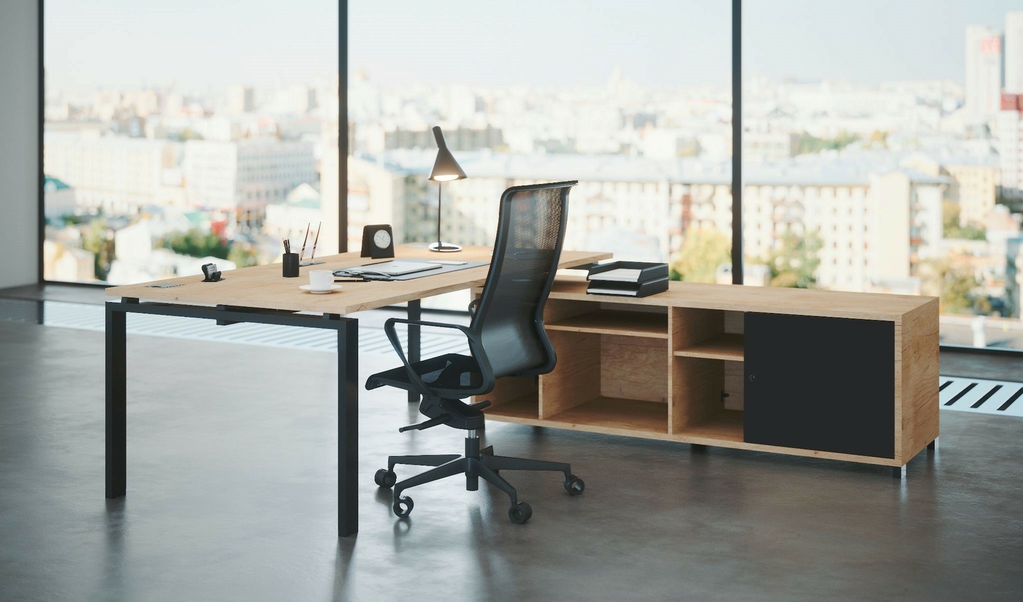 Bureau Manager Avec Rangement Droite Ou Gauche Bureau Bureaux