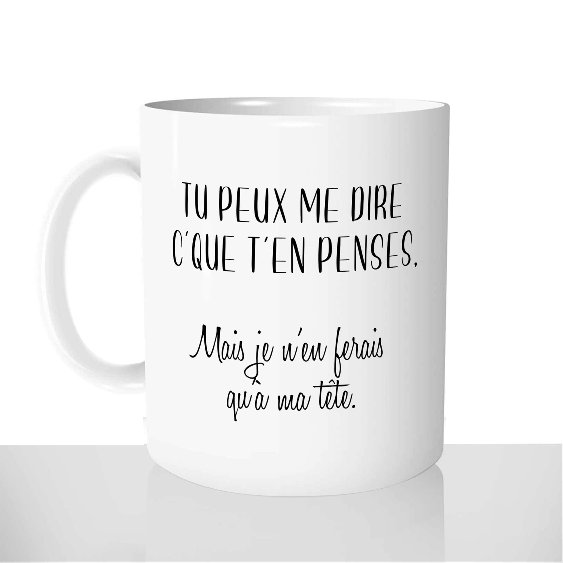 Mug Magique Têtu Phrases et Citations Drôles mug magique