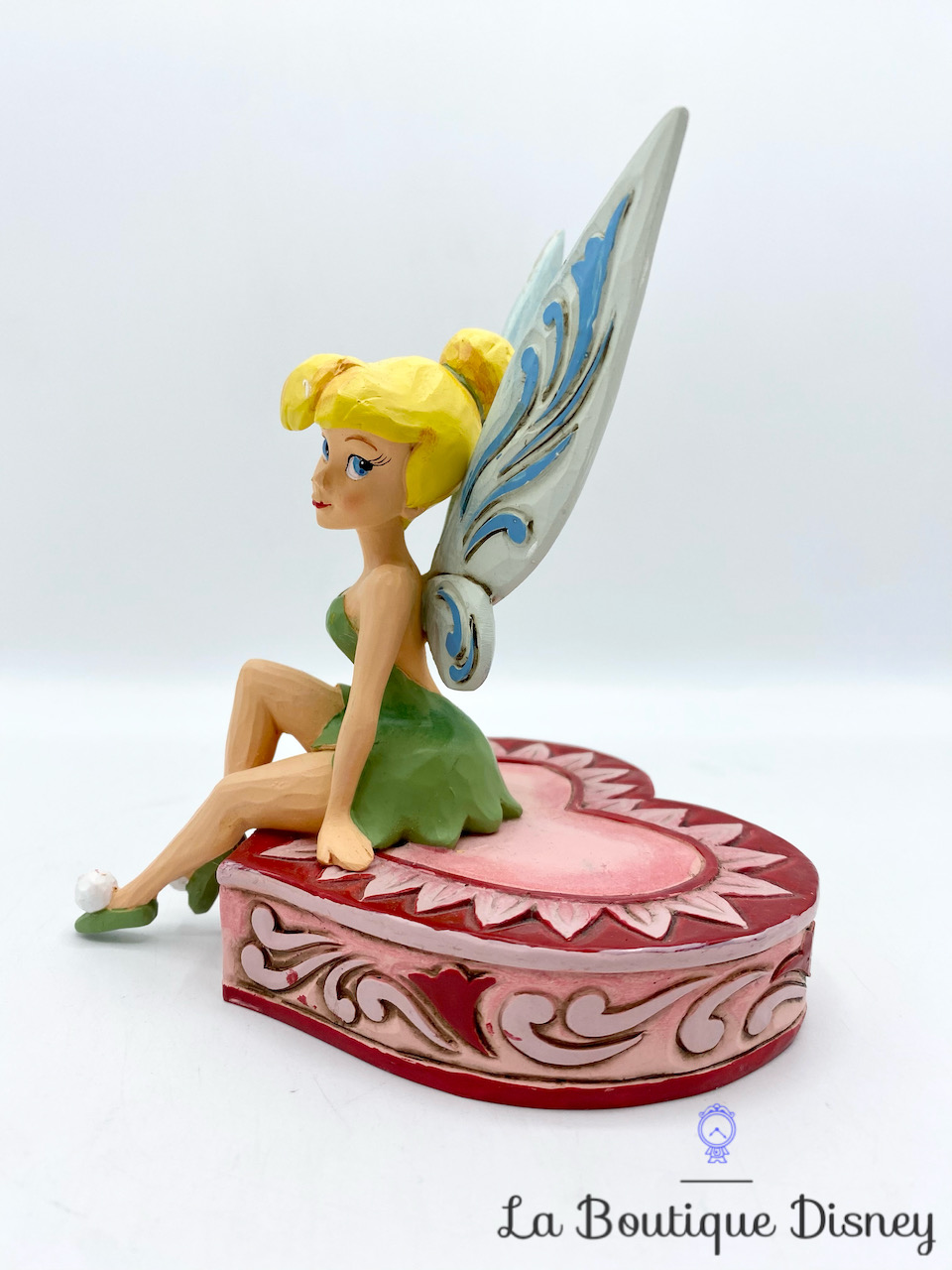 Figurine Jim Shore Fée Clochette Le siège de l amour Disney Traditions