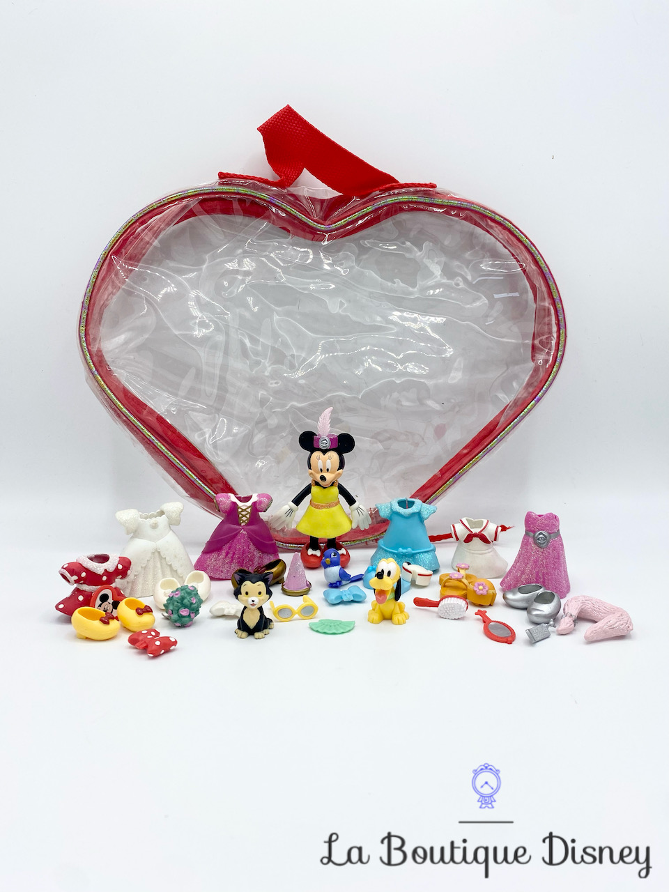 Figurine Fashion Polly Pocket Coffret Princesse Coeur Minnie Mouse