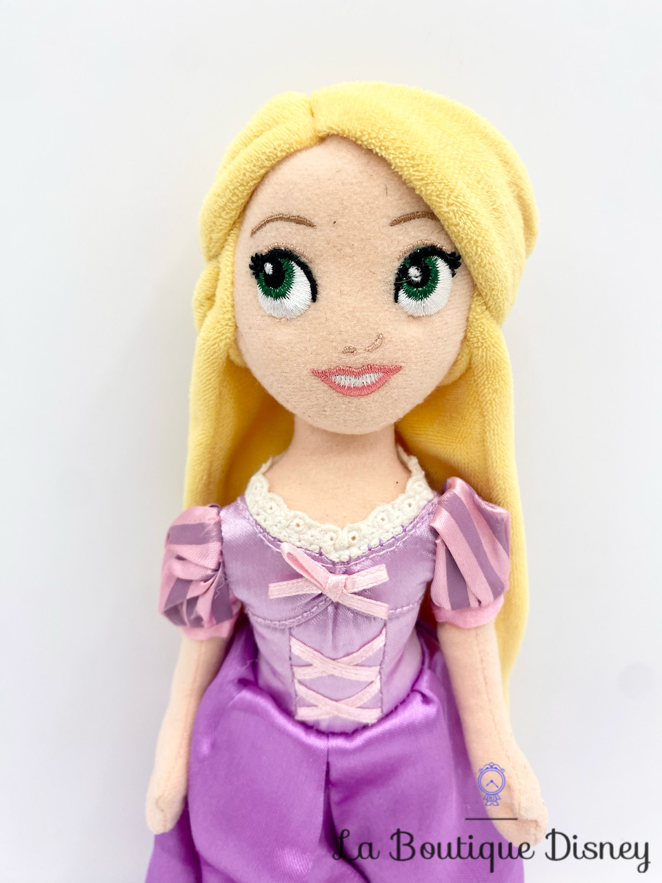 Poupée chiffon Raiponce Disneyland Paris Disney Peluche violet 32 cm