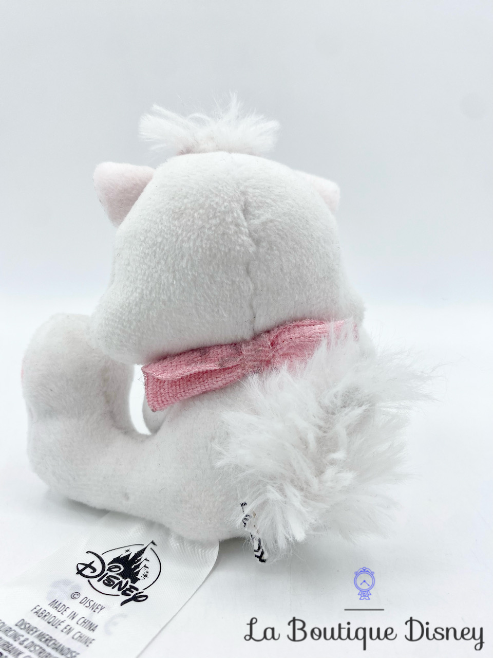 Peluche Marie Tiny Big Feet Disney Store Les Aristochats Chat Blanc