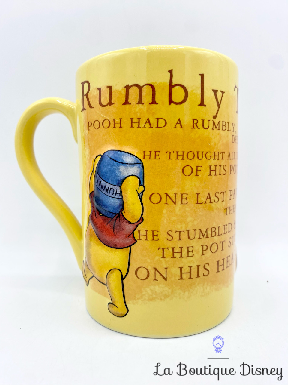 Tasse Winnie L Ourson Rumbly Tumbly Pooh Disney Store Exclusive Mug