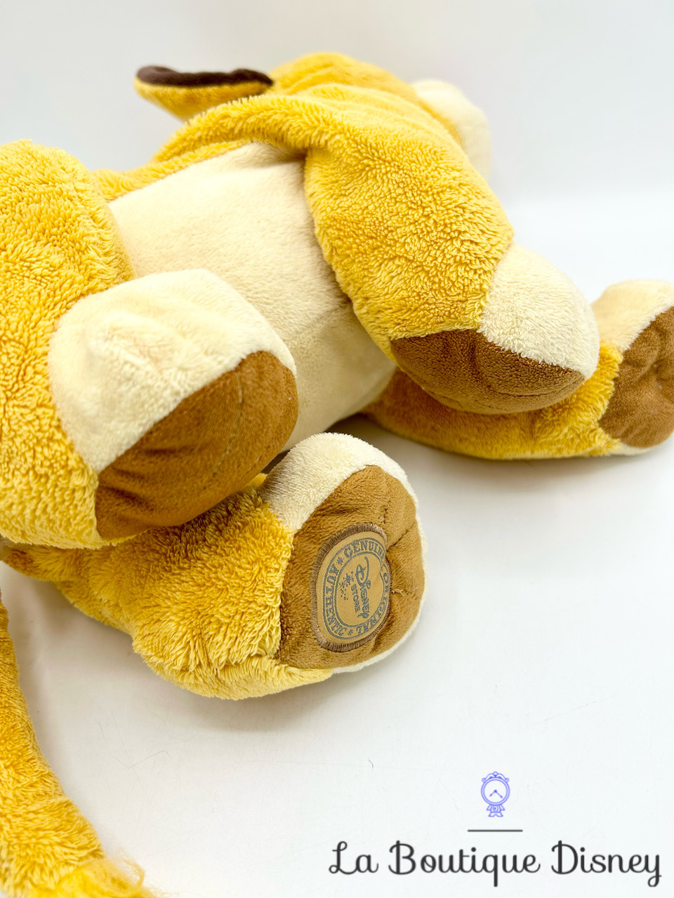 Peluche Simba Le Roi Lion Disney Store Original Jaune Cusson