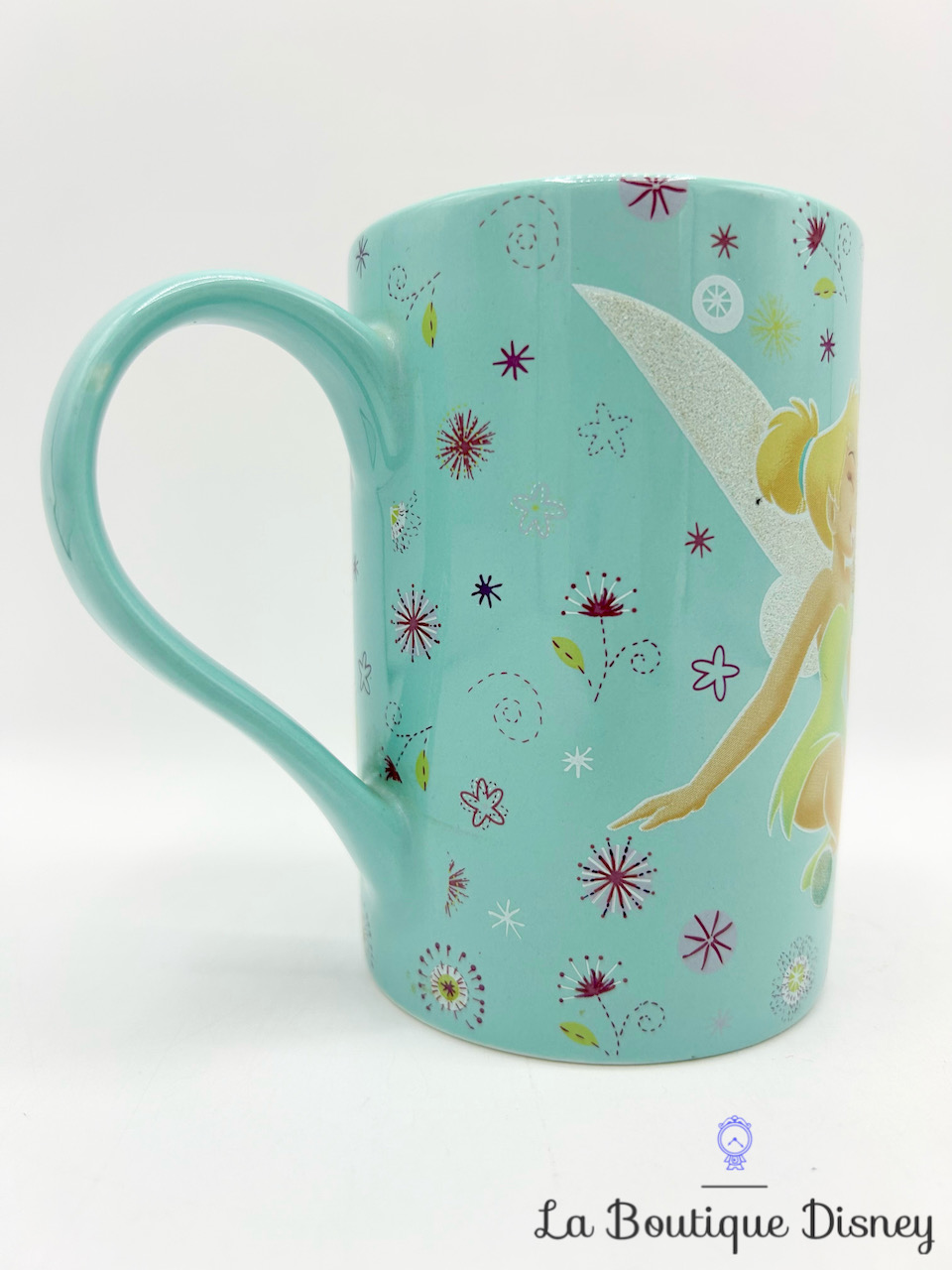 Tasse F E Clochette Disney Store Exclusive Mug Peter Pan Vert Bleu