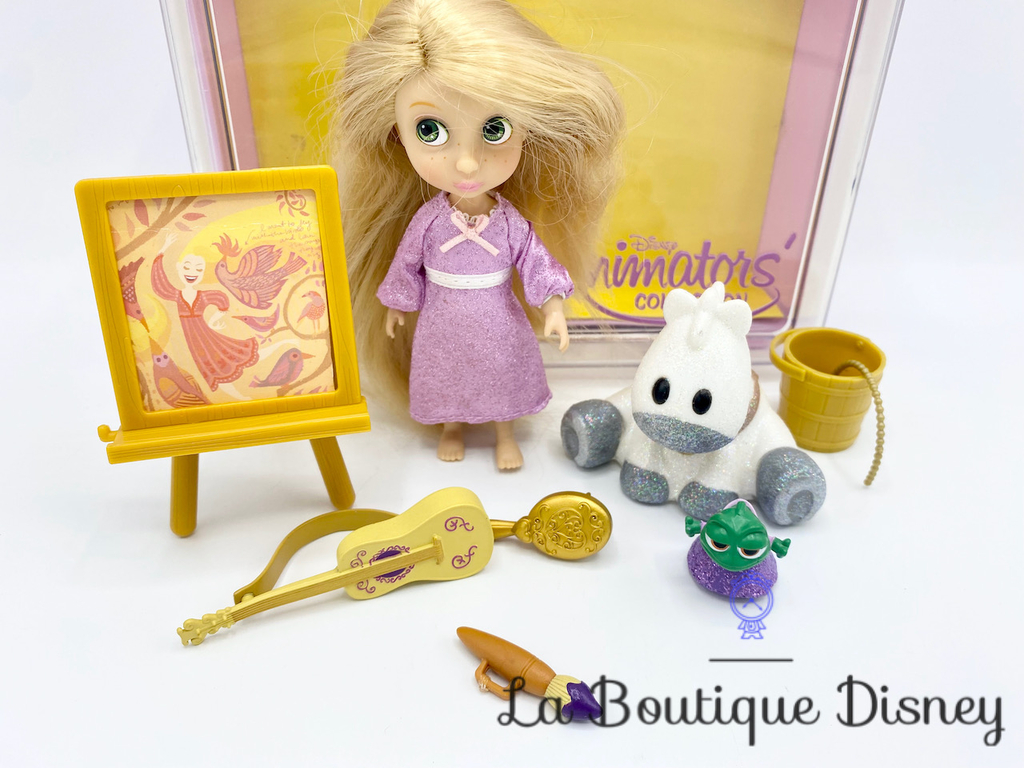 Ensemble de jeu Coffret Mini Poupée Raiponce Animators Collection