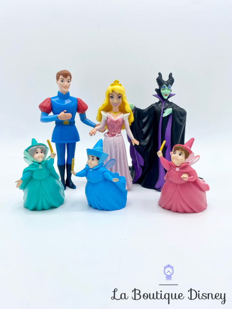 Ensemble Figurines La Belle Au Bois Dormant Playset Disney Mattel