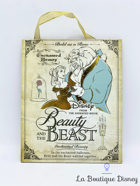 Plaque bois Beauty and the Beast Disney Primark La belle et la bête