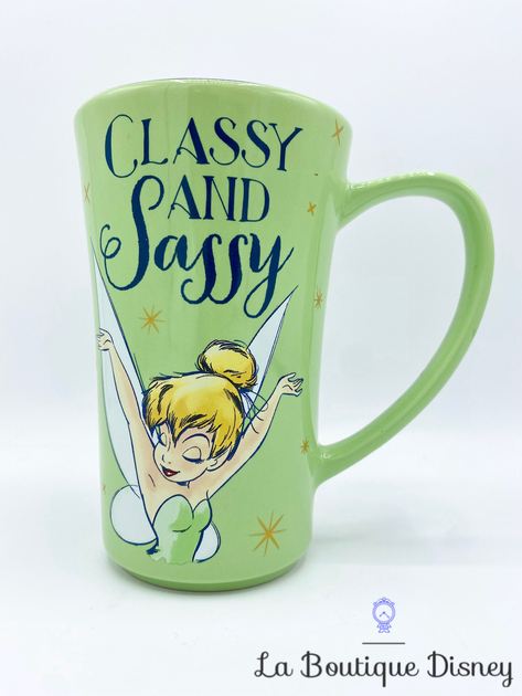 Tasse F E Clochette Disneyparks Disneyland Mug Disney Peter Pan Vert