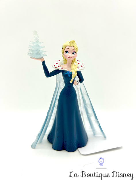 Figurine Elsa Joyeuses F Tes Avec Olaf Disney Bullyland La Reine Des