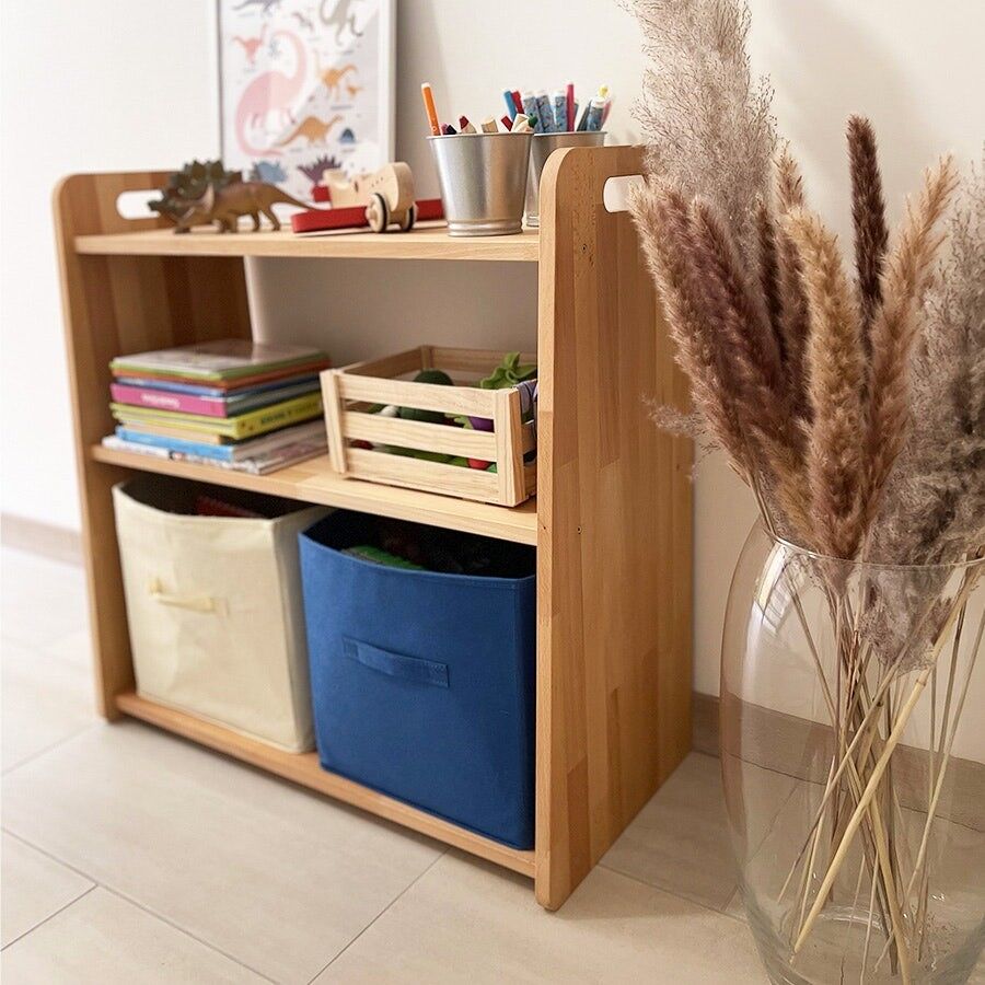 Capucine Le Meuble De Rangement Montessori En Bois Pour Enfant Meuble