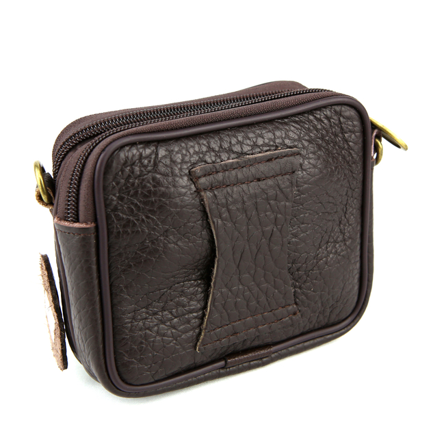 Sac pochette bandoulière ceinture cuir vachette homme SB8901 Marron MAROQUINERIE/Pochette Sac pochette bandoulière ceinture cuir vachette homme SB8901 Marron MAROQUINERIE/Pochette