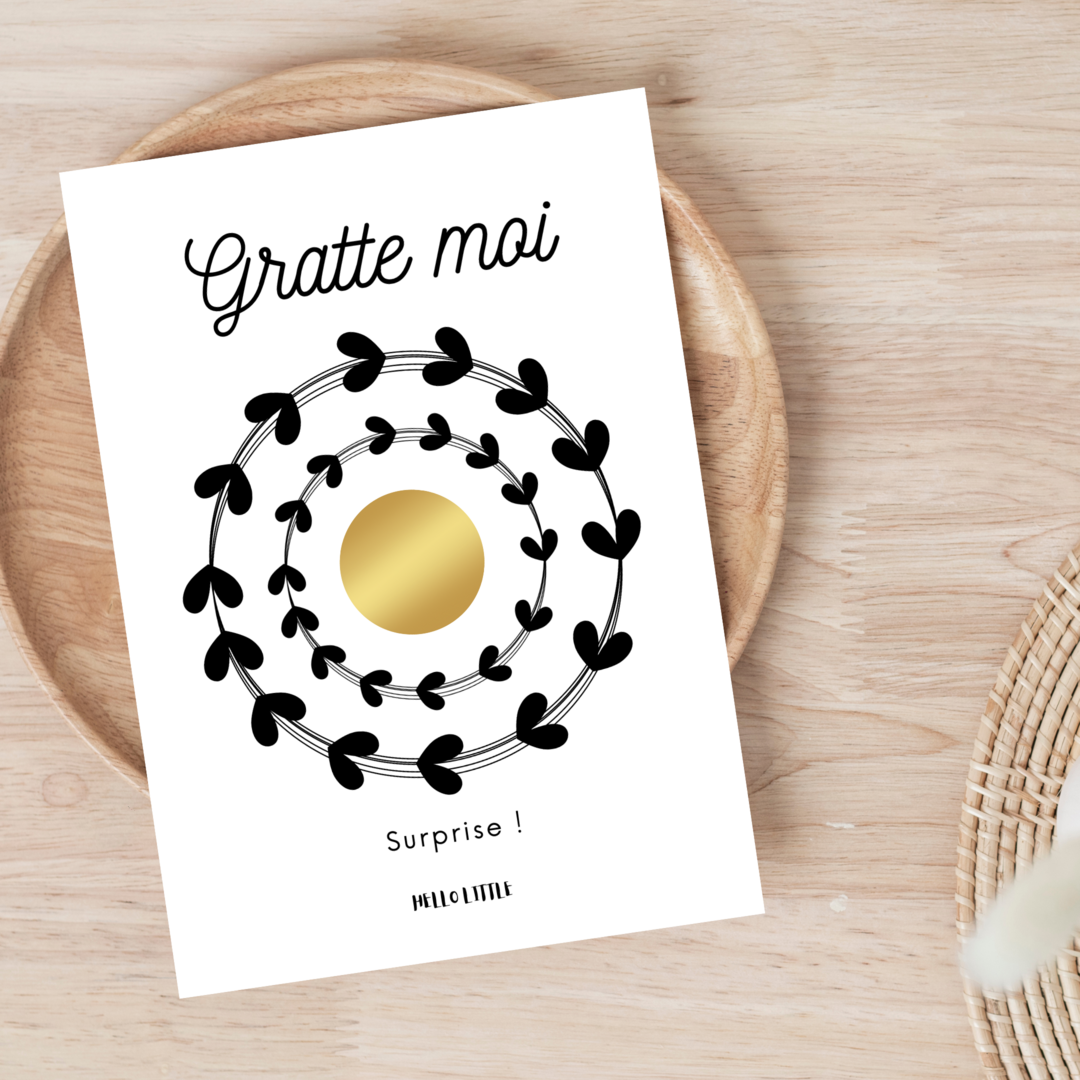 Carte Gratter Gratte Moi Cartes Gratter Les Personnalisables