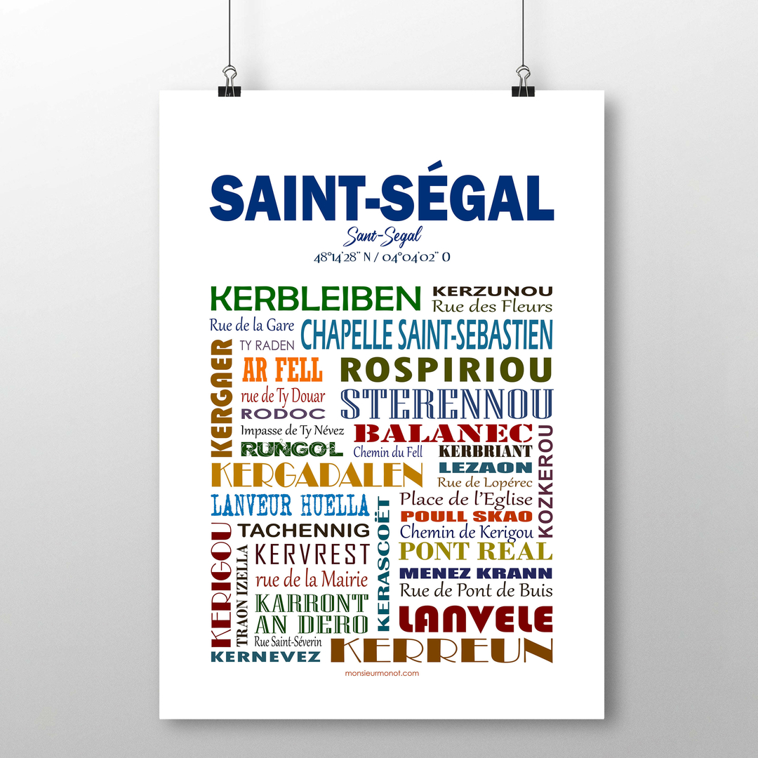 Affiche Saint Segal Les Quartiers Toutes Les Affiches Affiches