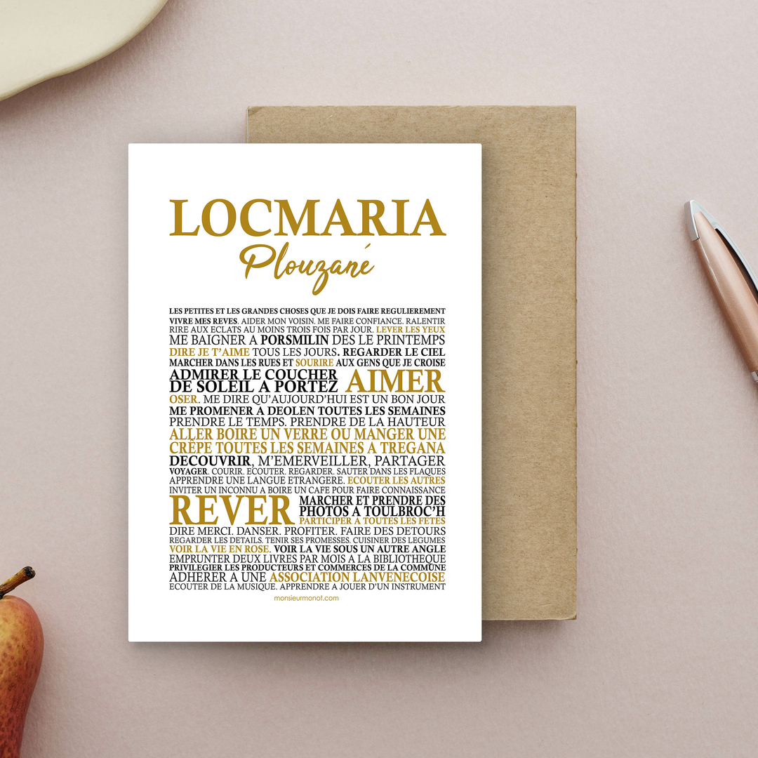 Affiche Locmaria Plouzane Les Grandes Choses Toutes Les Affiches