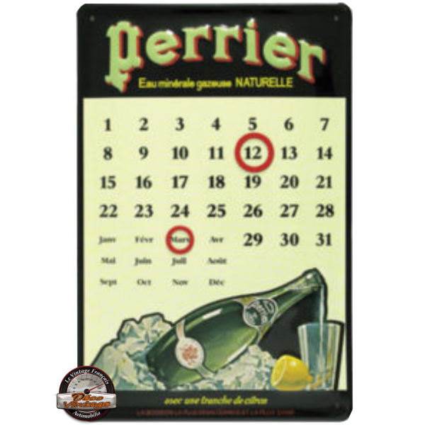 Calendrier Perp Tuel Perrier D Co Murale Calendriers Perpetuels