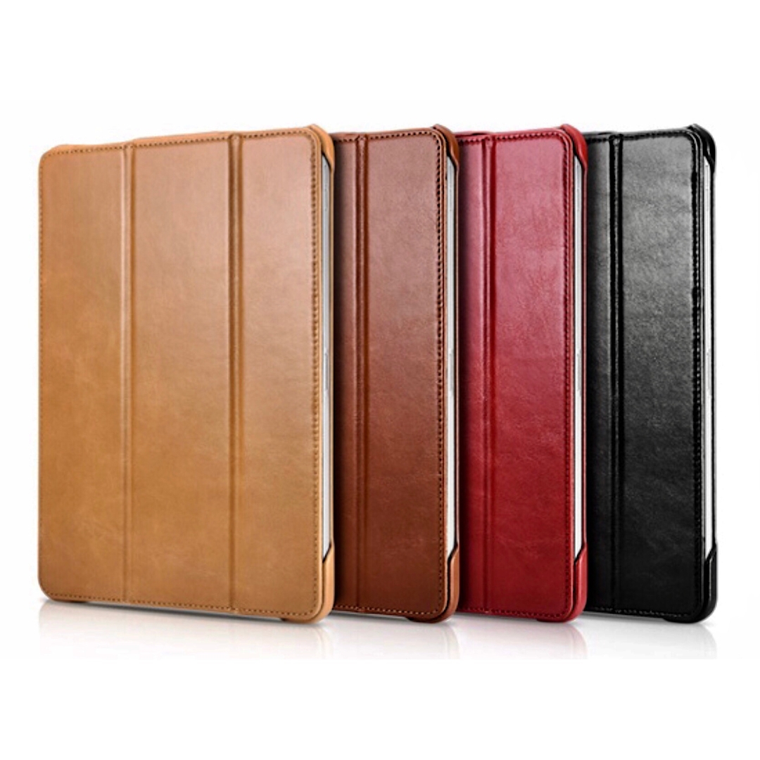 Ref Etui Folio Cuir Veritable Ipad Pro Pouces E