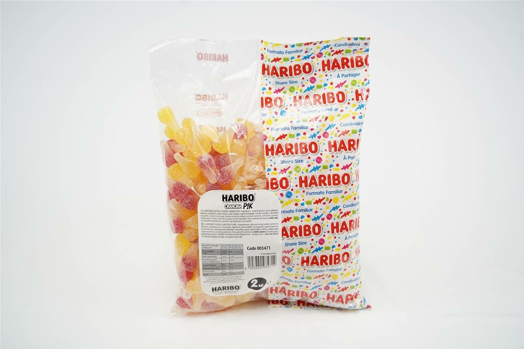 Orangina pik haribo vrac de 2kg Épicerie Bonbons et confiseries SODIBO