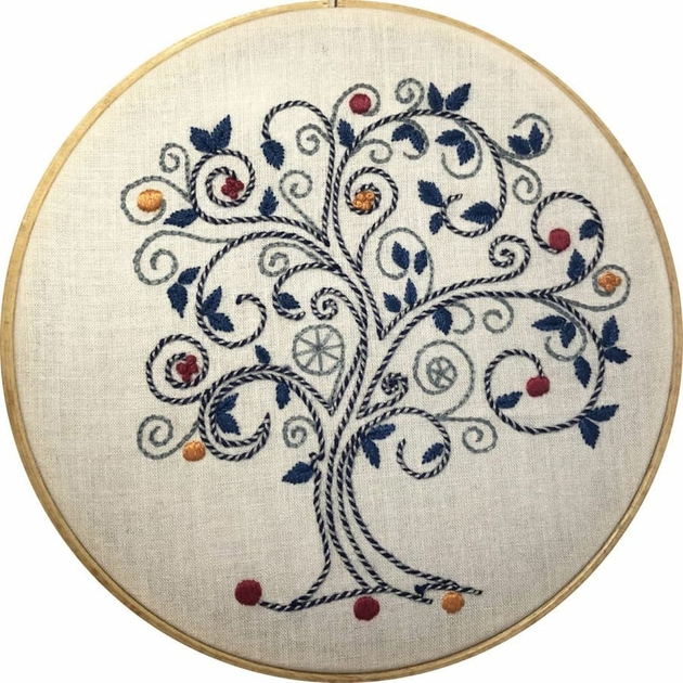 Broderie Traditionnelle Arbre de vie Printemps 15208 Alvéo