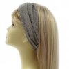 Bandeau cheveux beige et noir