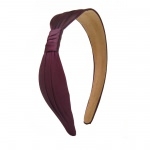 Serre tête cheveux tissu violet